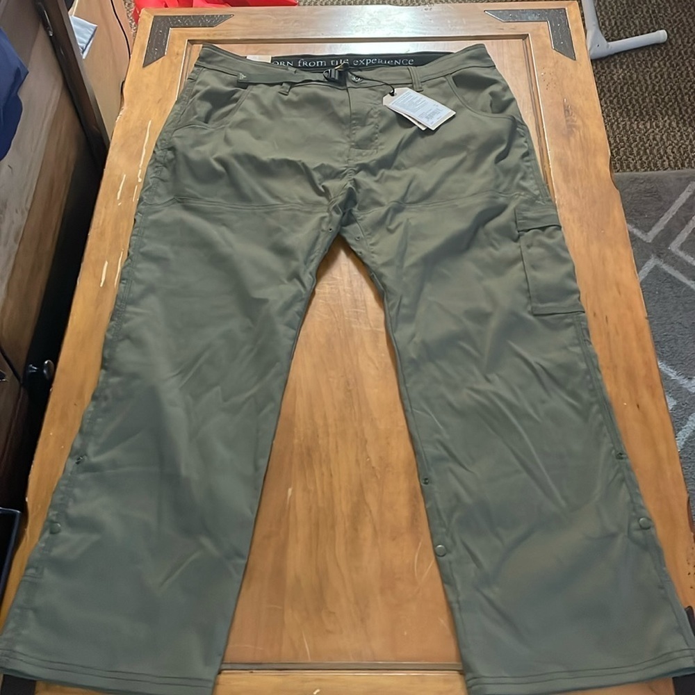 Prana NWT Stretch Zion Pant Size 38x30